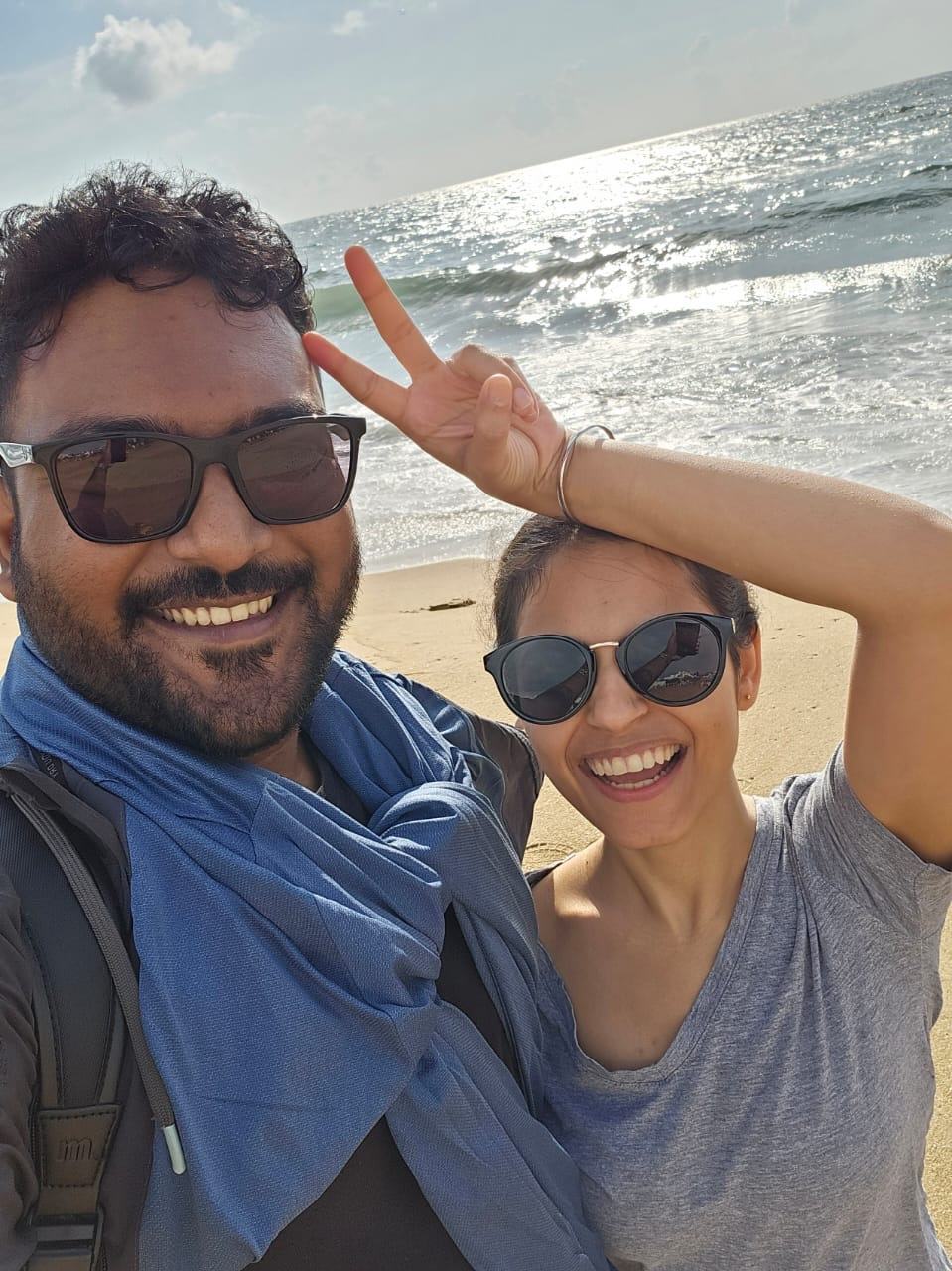 Naina and Rohith in the early days